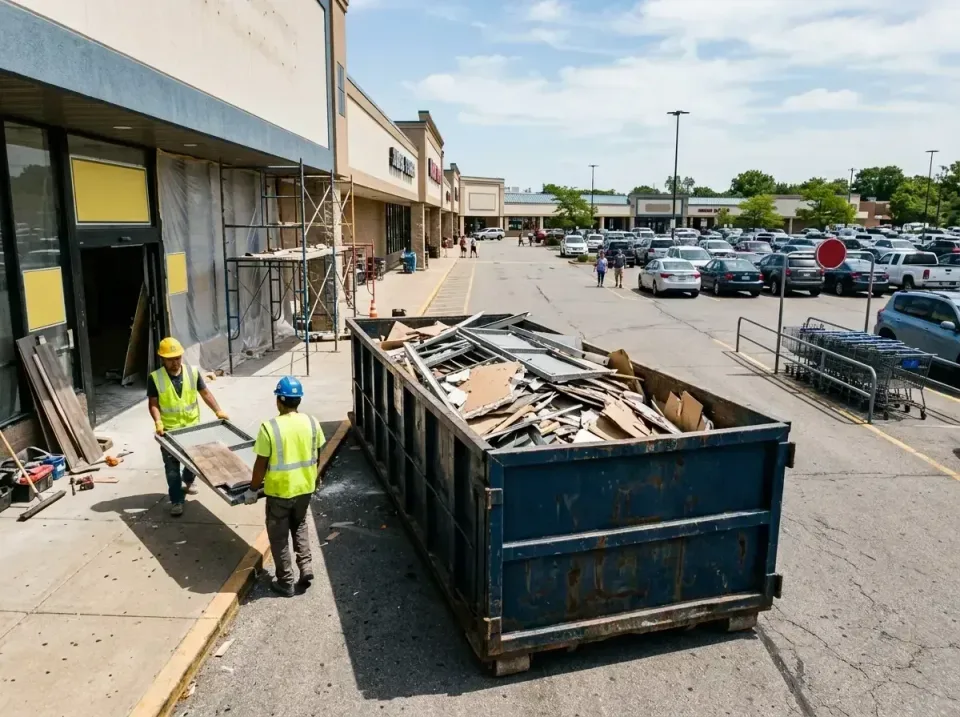 retail-store-renovation-debris-003 — frequently asked questions, Roll-off Dumpster Rentals in Dawsonville, GA